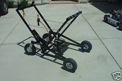 Electric Kart stand  Black AMV-EZ-UP